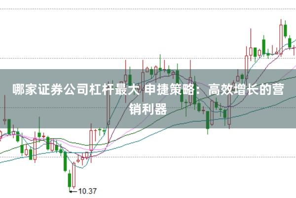 哪家证券公司杠杆最大 申捷策略：高效增长的营销利器