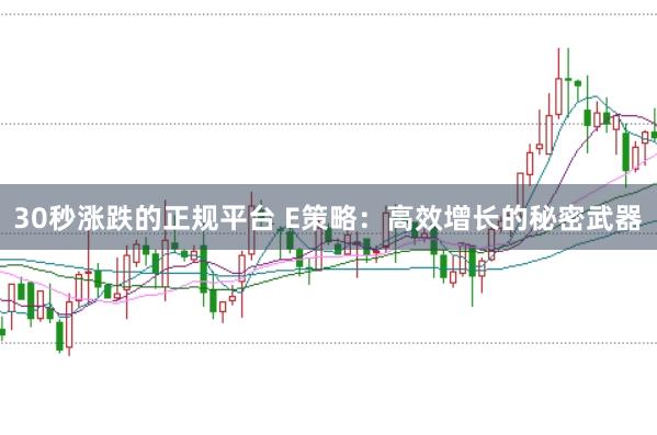 30秒涨跌的正规平台 E策略：高效增长的秘密武器