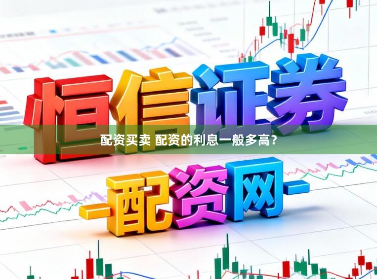配资买卖 配资的利息一般多高？